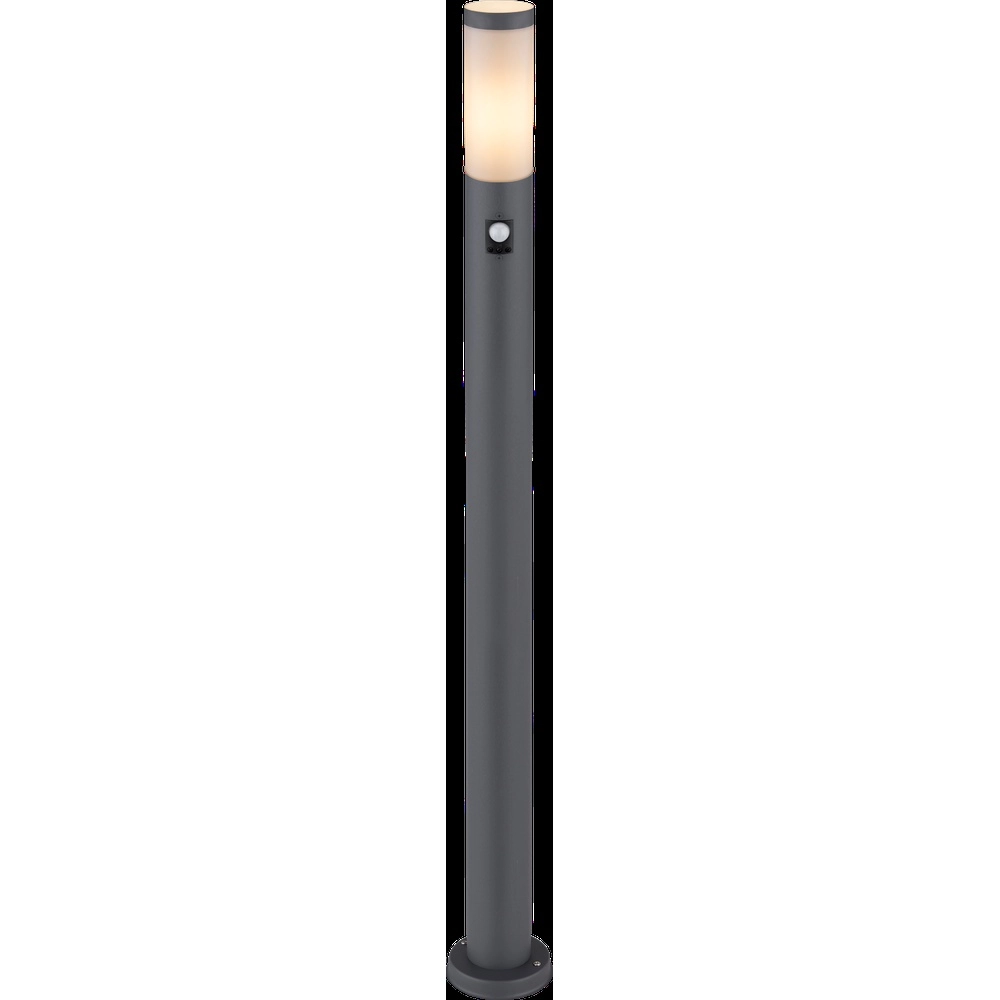 Gartenlampe 110 cm Boston Anthrazit mit Weiß und Sensor Globo 9007371414666