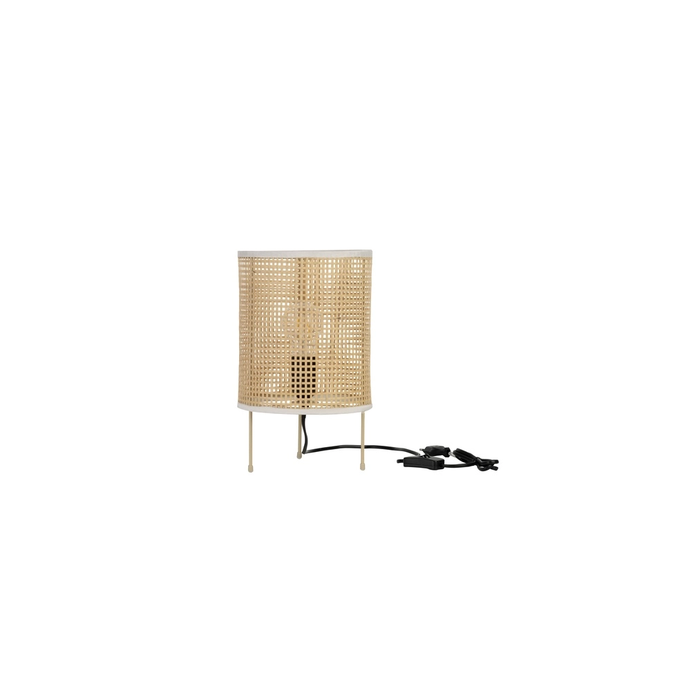 Tischlampe Canto Ø 19,5 Rattan Lyora 5212017465627