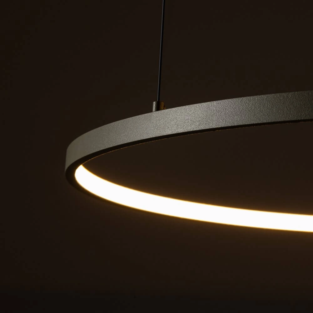 Design-Pendelleuchte Circolo M LED horizontal Lyora 5903139114035