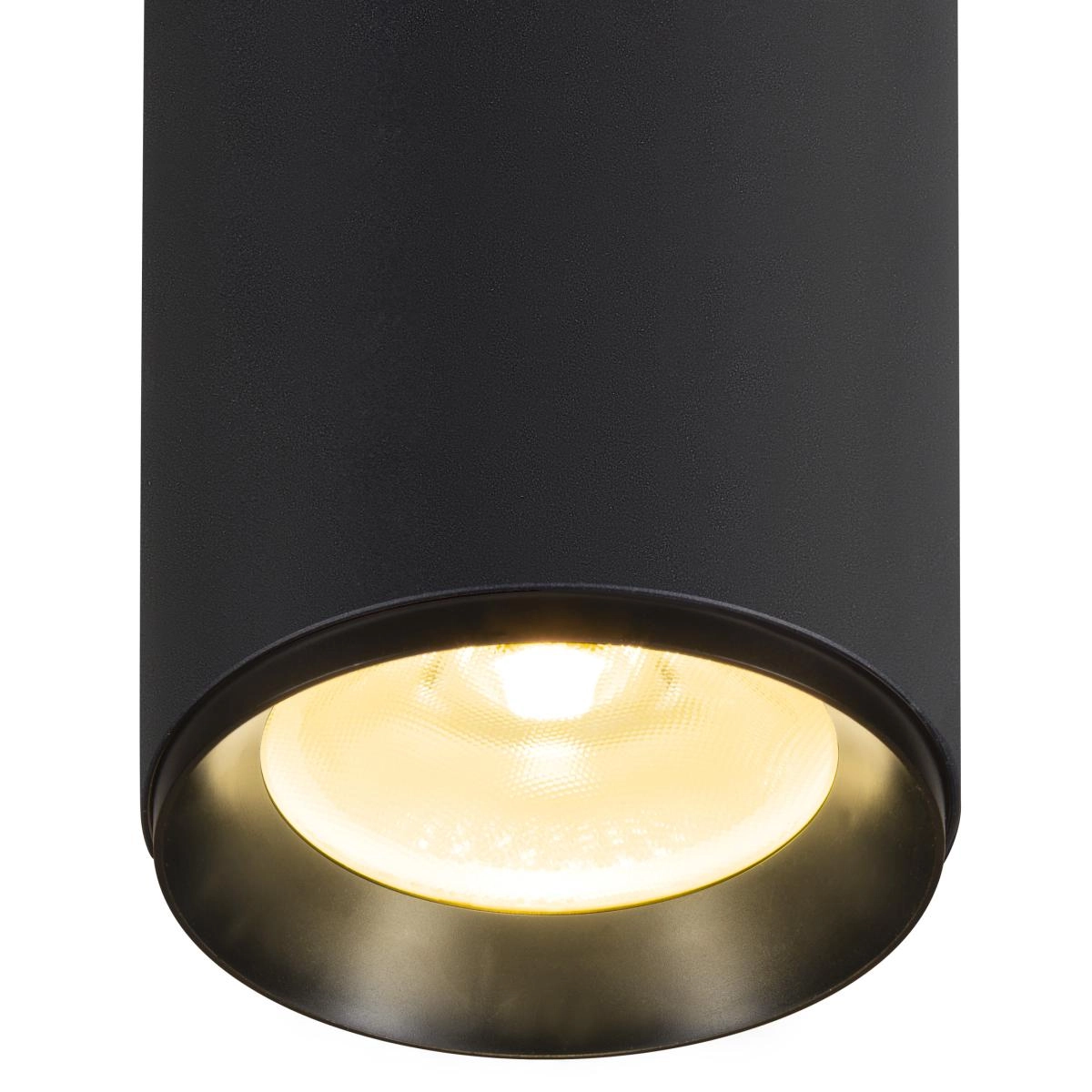 Aufbauspot Numinos XL Zylinder schwarz 3000K - 36gr SLV 4024163261005