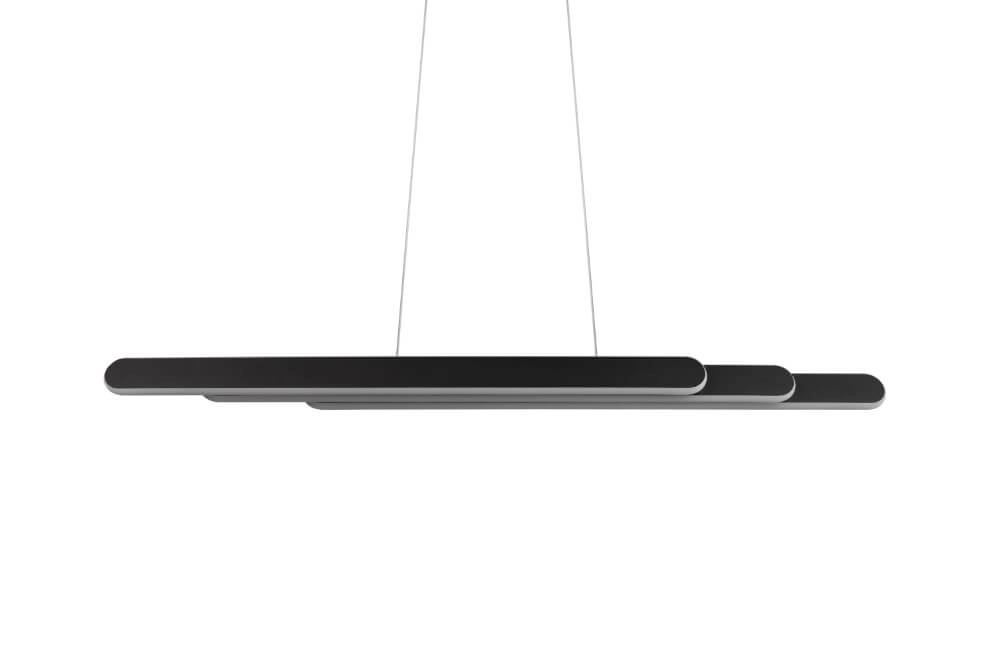 Hängelampe Helios 130cm schwarz
