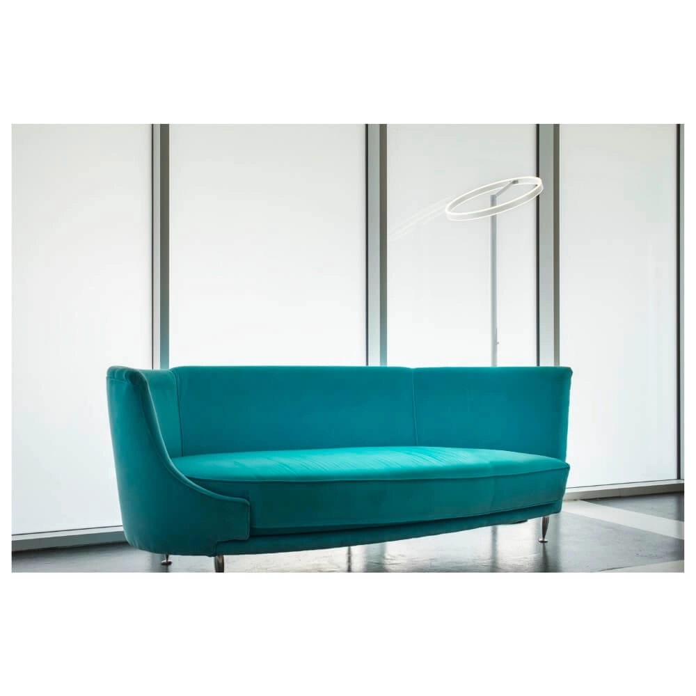 Schwarze Design-Stehlampe One Straight SLV 4024163265522