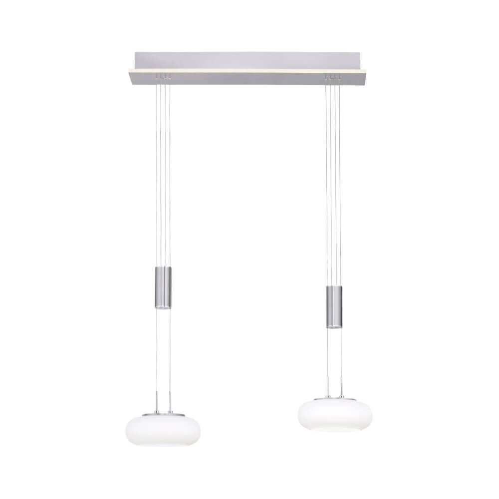 Hängelampe mit 2 Leuchten Q-Etienne Metall Paul Neuhaus 4012248350409