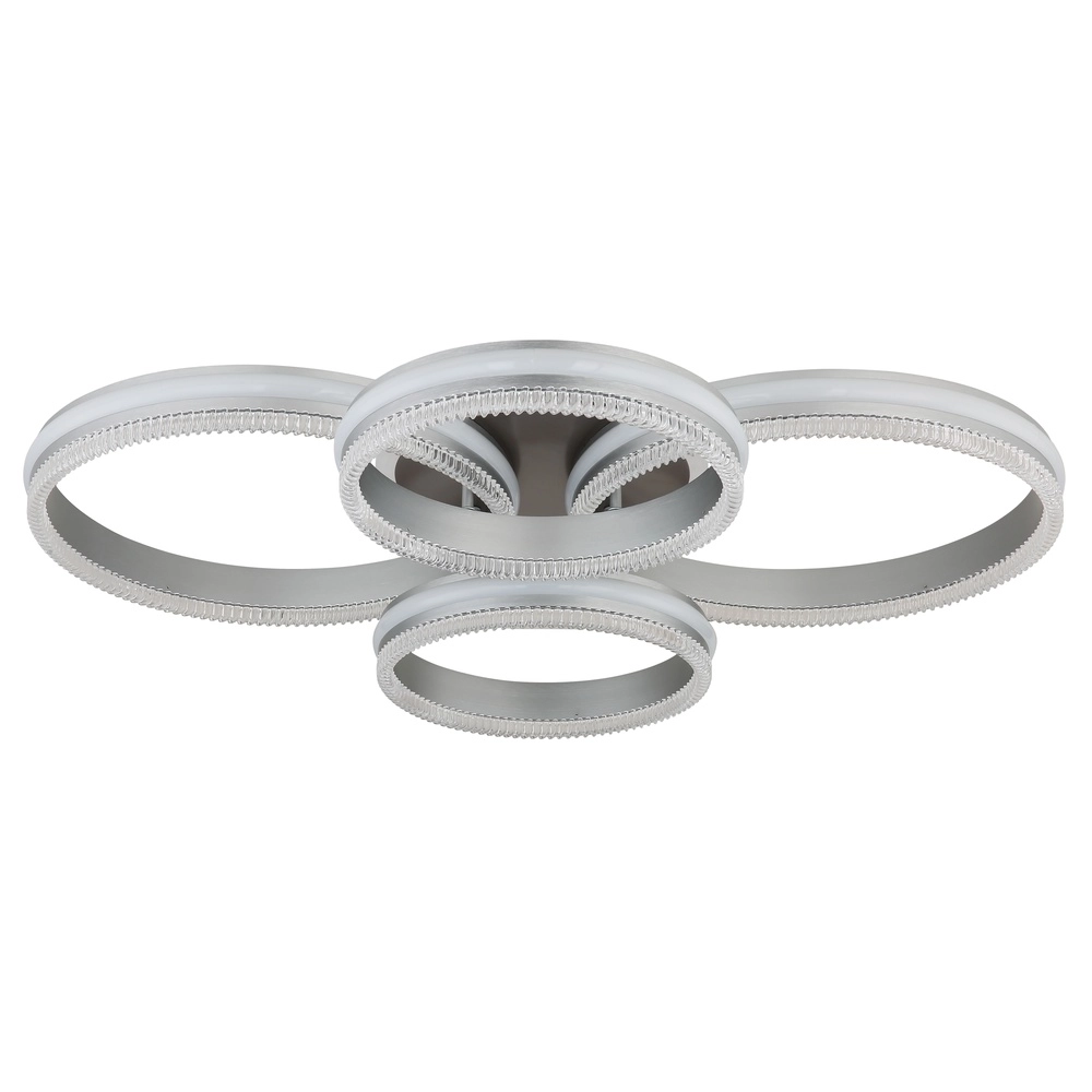 Deckenlampe Francine Gunmetal 4 Ringe Globo 9007371592630