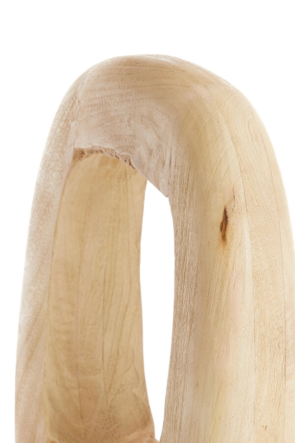 Leichte Tischlampe aus Holz Kelafo 33 x 40cm Light & Living 8717807701109