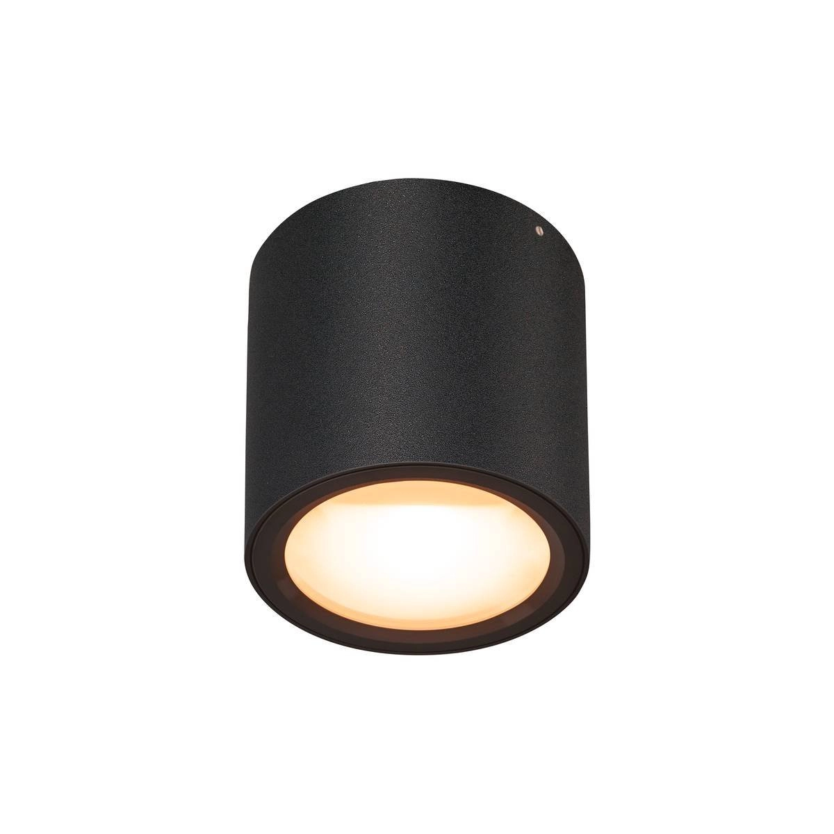 LED Deckenspot Oculus 10,5 cm schwarz SLV 4024163248167