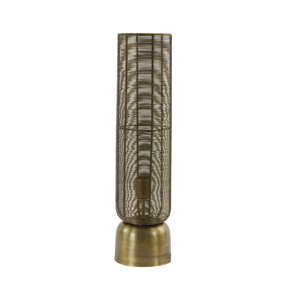 Tischlampe Lezuza Ø 15,5 cm Bronze Light & Living 8717807659912