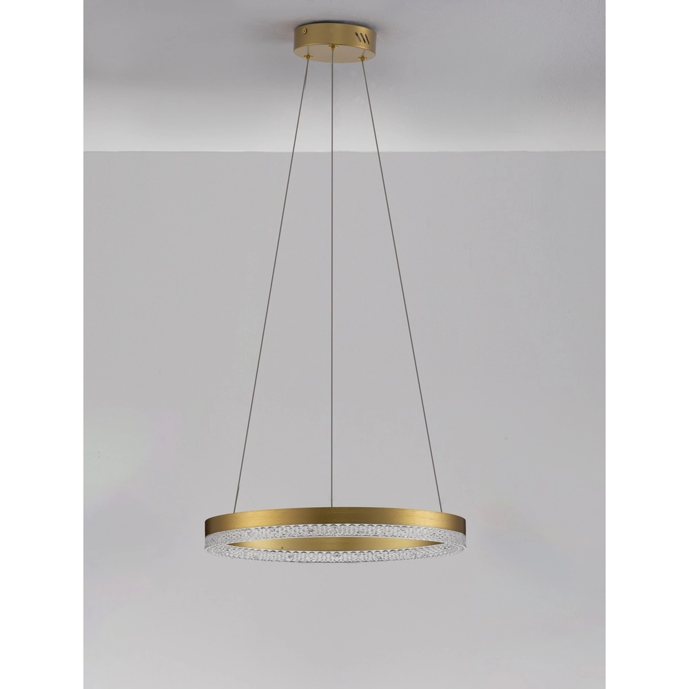 Pendelleuchte Adria gold Ø 40cm Lyora 5212017443779