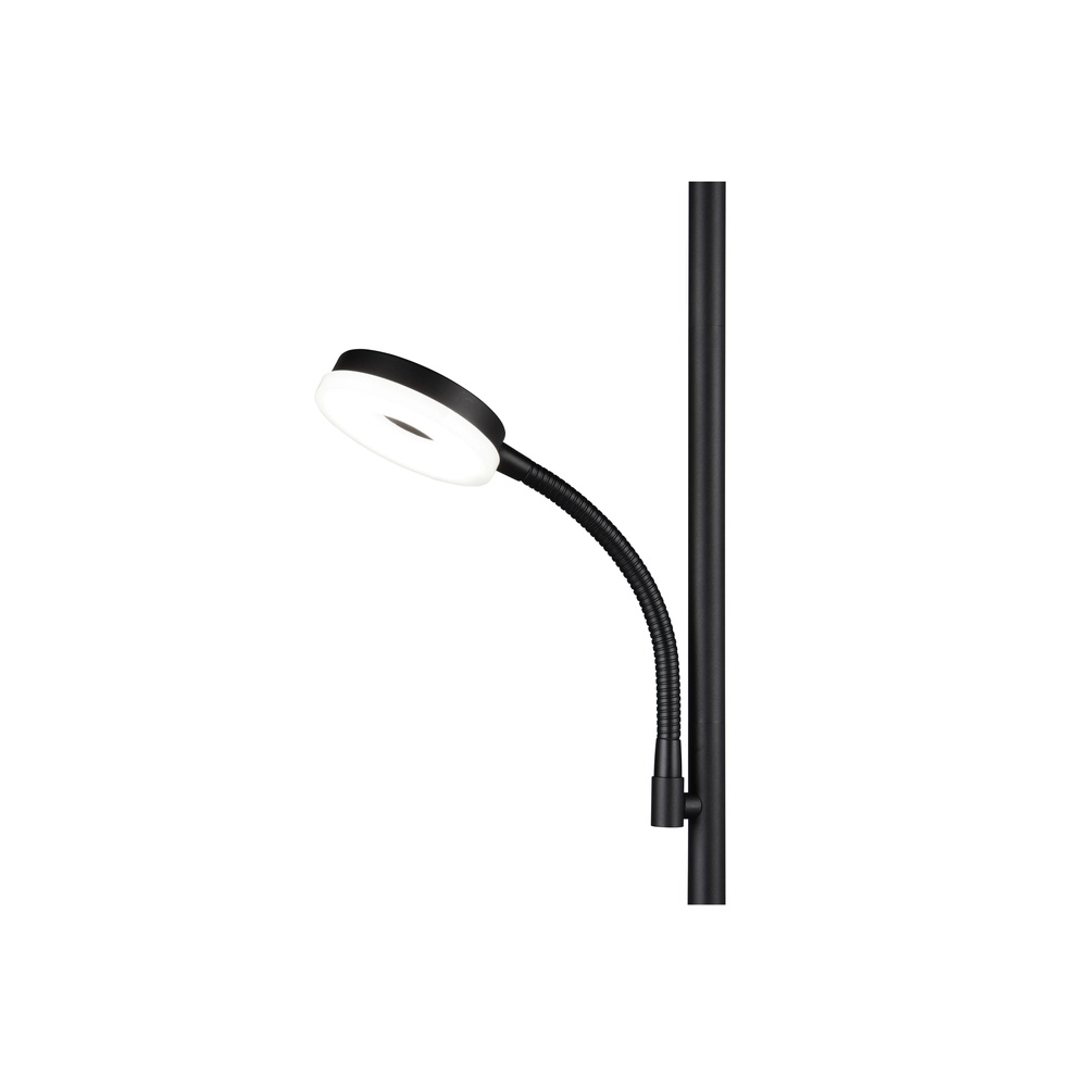 Stehlampe Specter schwarz mit Leselampe Trio 4017807612288