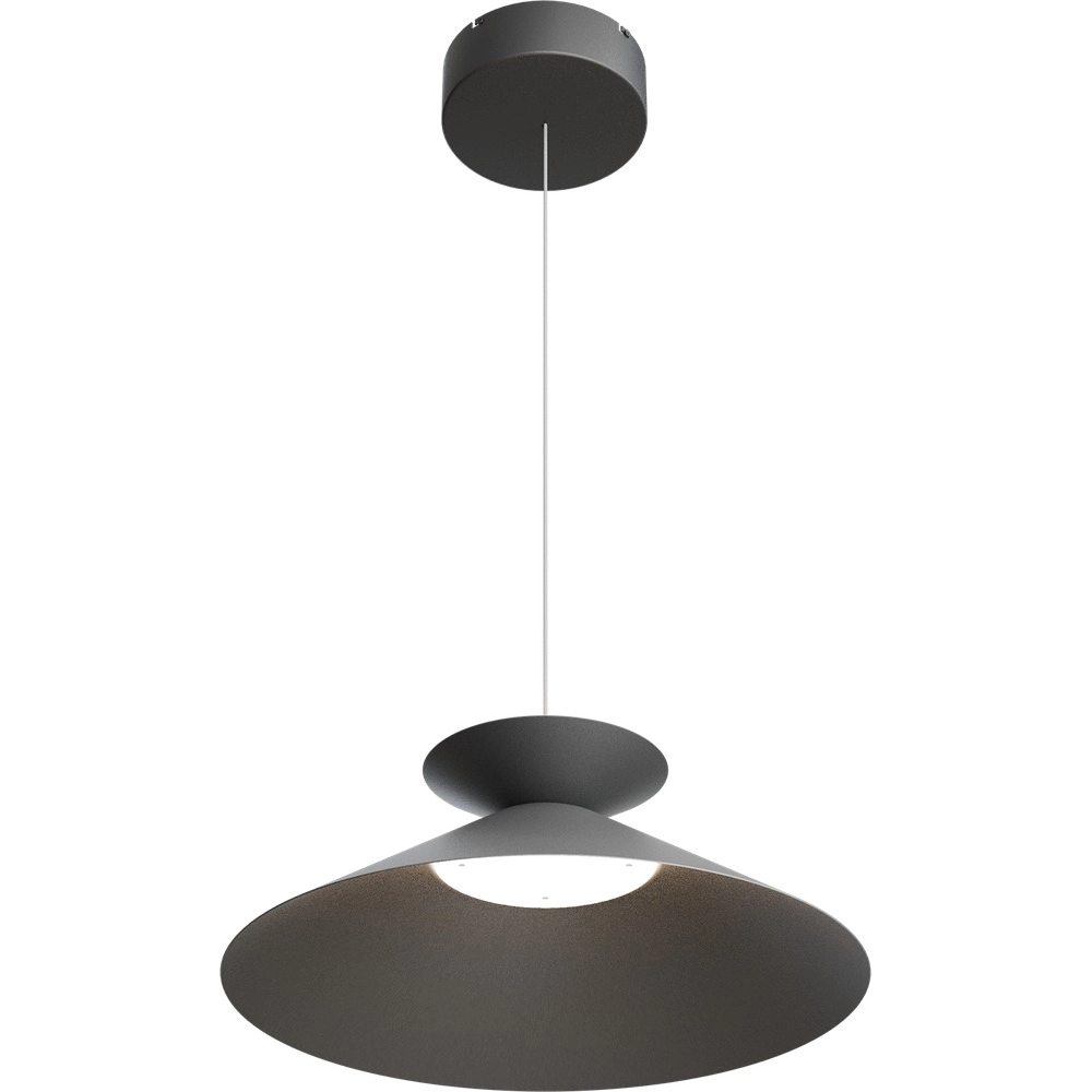 Pendellampe Ceppo schwarze Ø 45cm mit Uplight