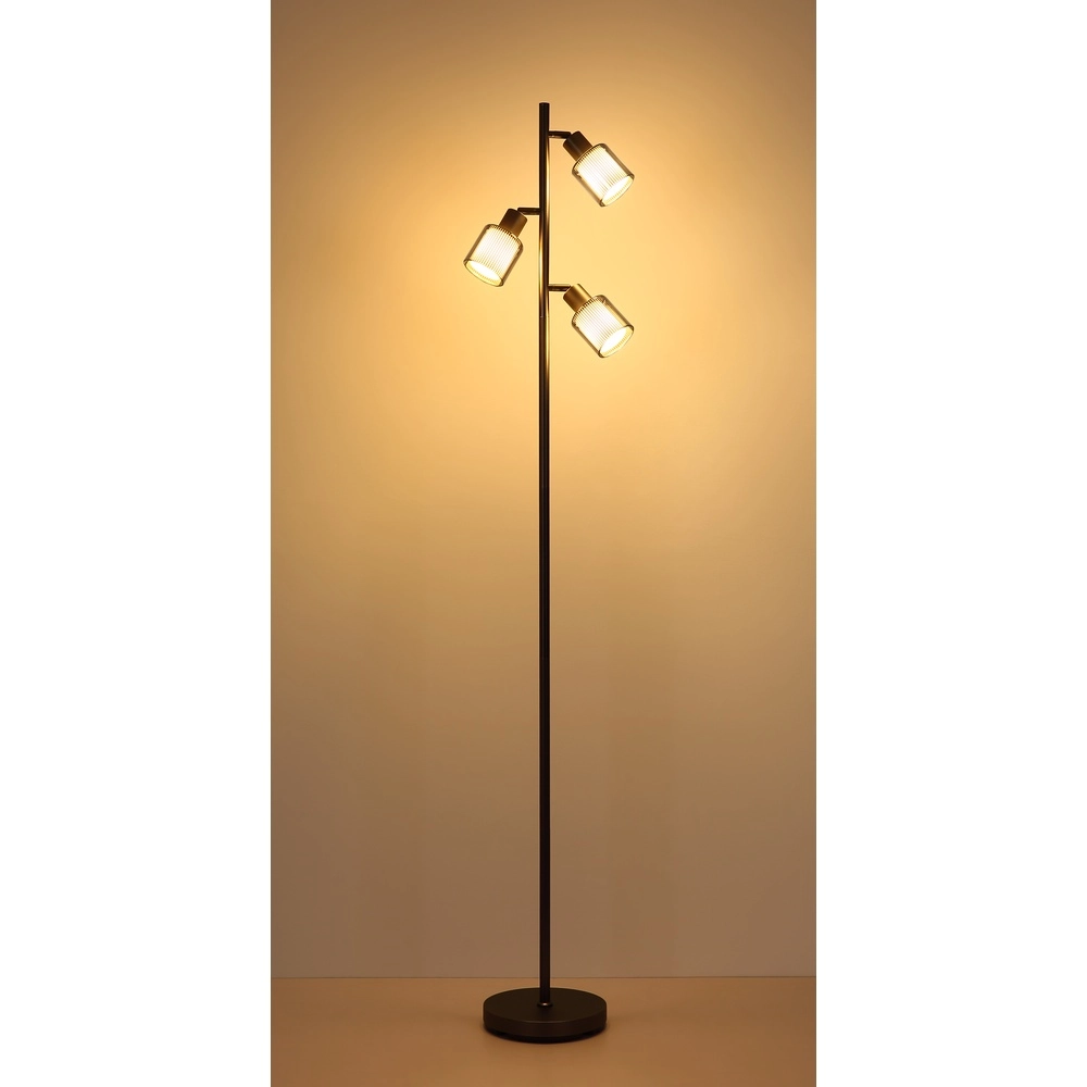 Design-Stehlampe Villegas 3-Leicht-Schießmetall Globo 9007371569953