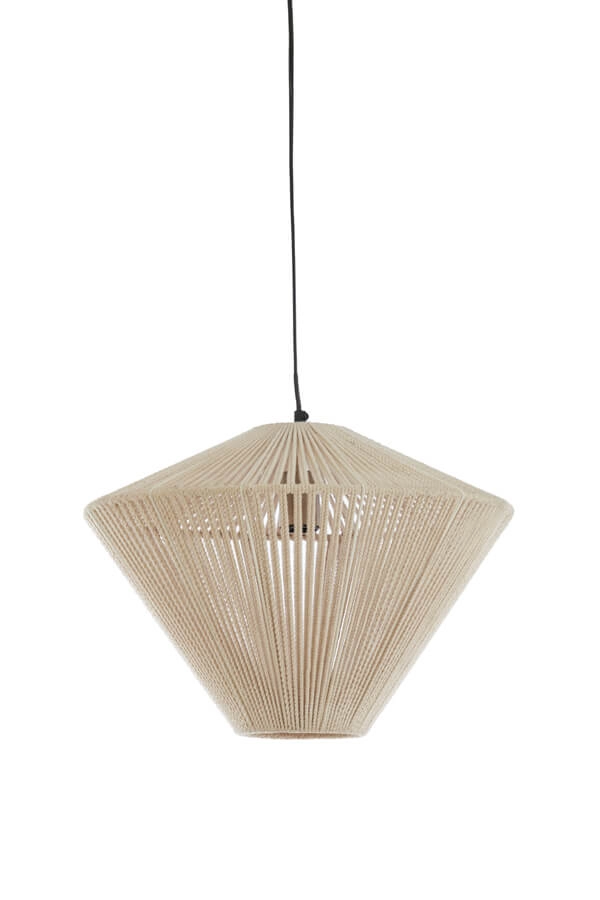 Pendelleuchte japandi Felida Ø 42cm creme Light & Living 8717807694340