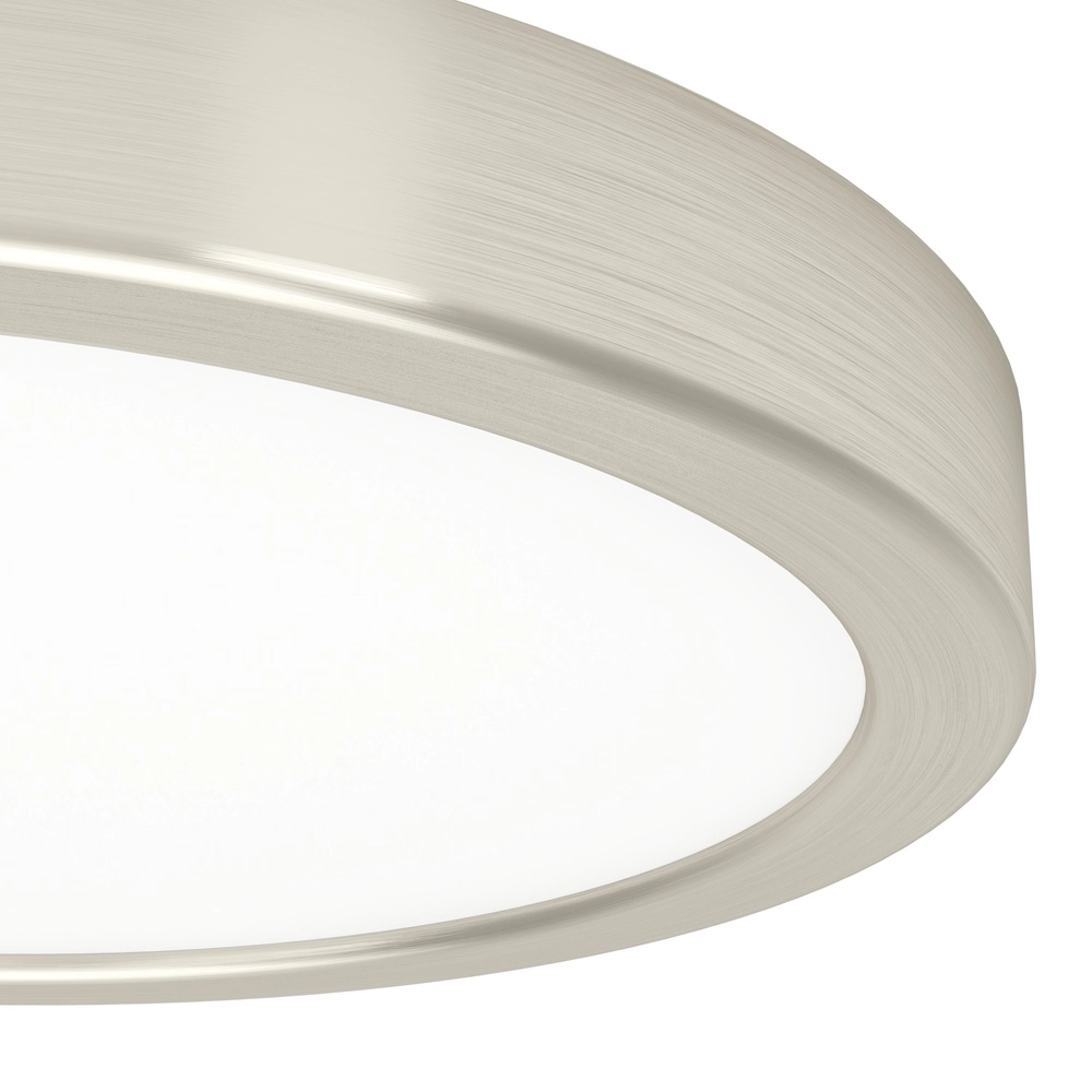 Deckenlicht IP44 Fueva 6-Z rund – Edelstahl – Ø 21,1 cm Eglo 9008606330607