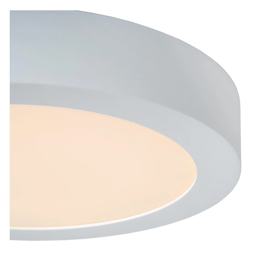 Deckenlicht Brice-Led Ø 24cm - IP44 weiß Lucide 5411212281302