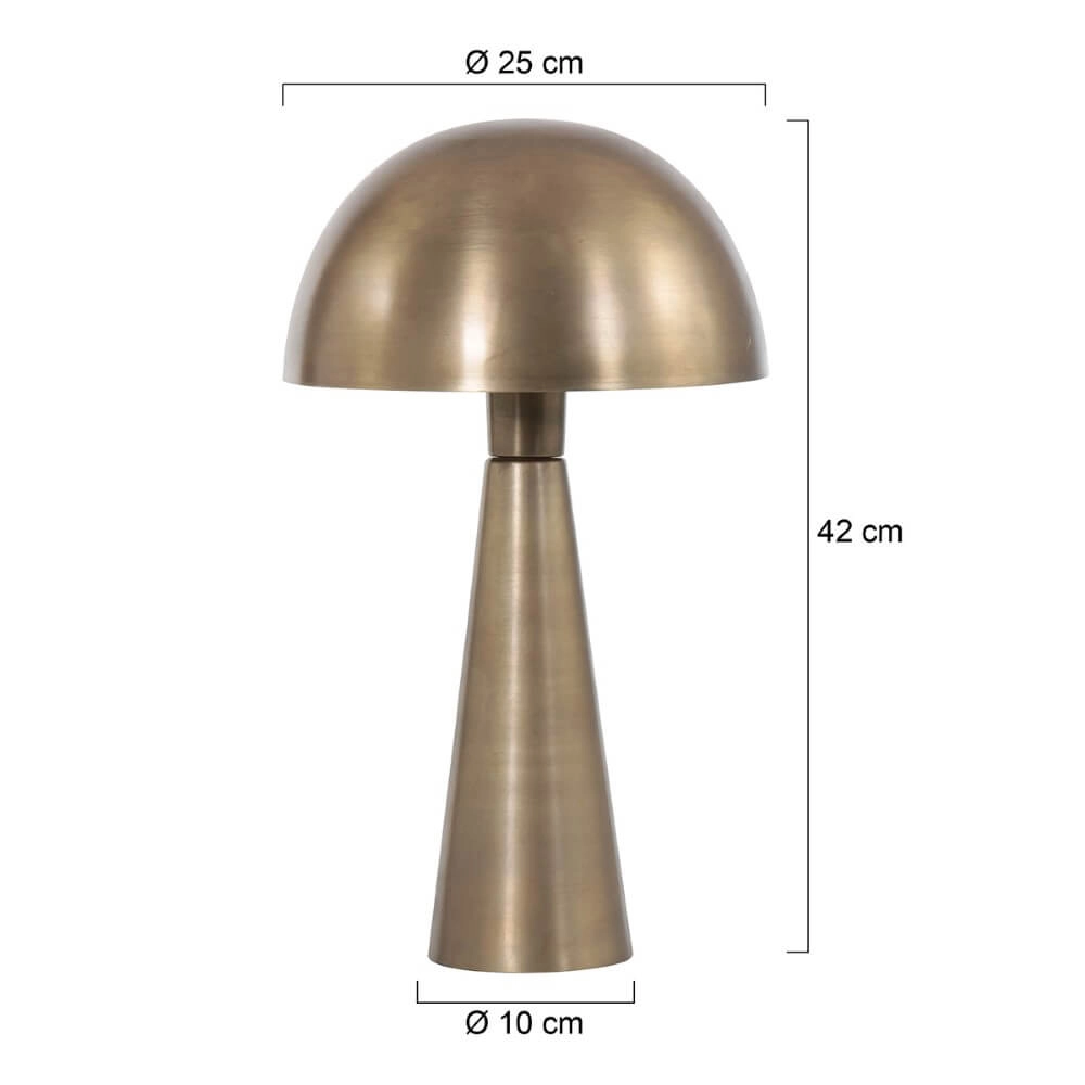 Goldene Tischlampe Pimpernel Steinhauer 8712746148398