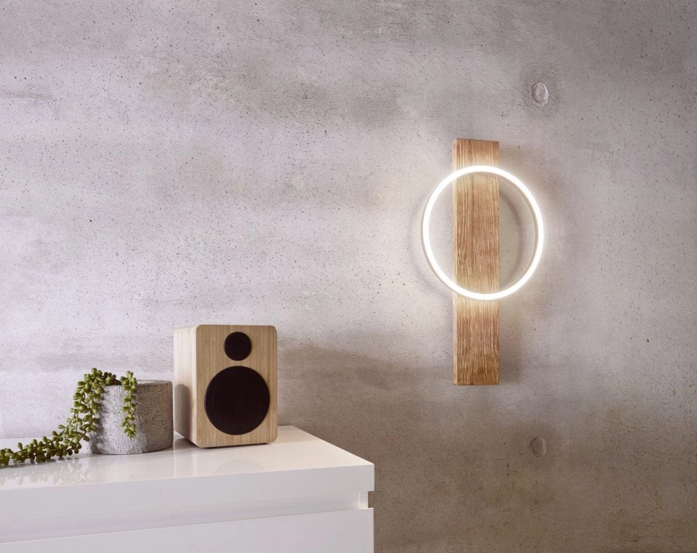 Wandleuchte aus Holz Boyal Eglo 9002759993535