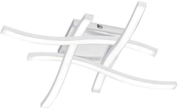 Quadratische Deckenlampe Route Trio 4017807473377