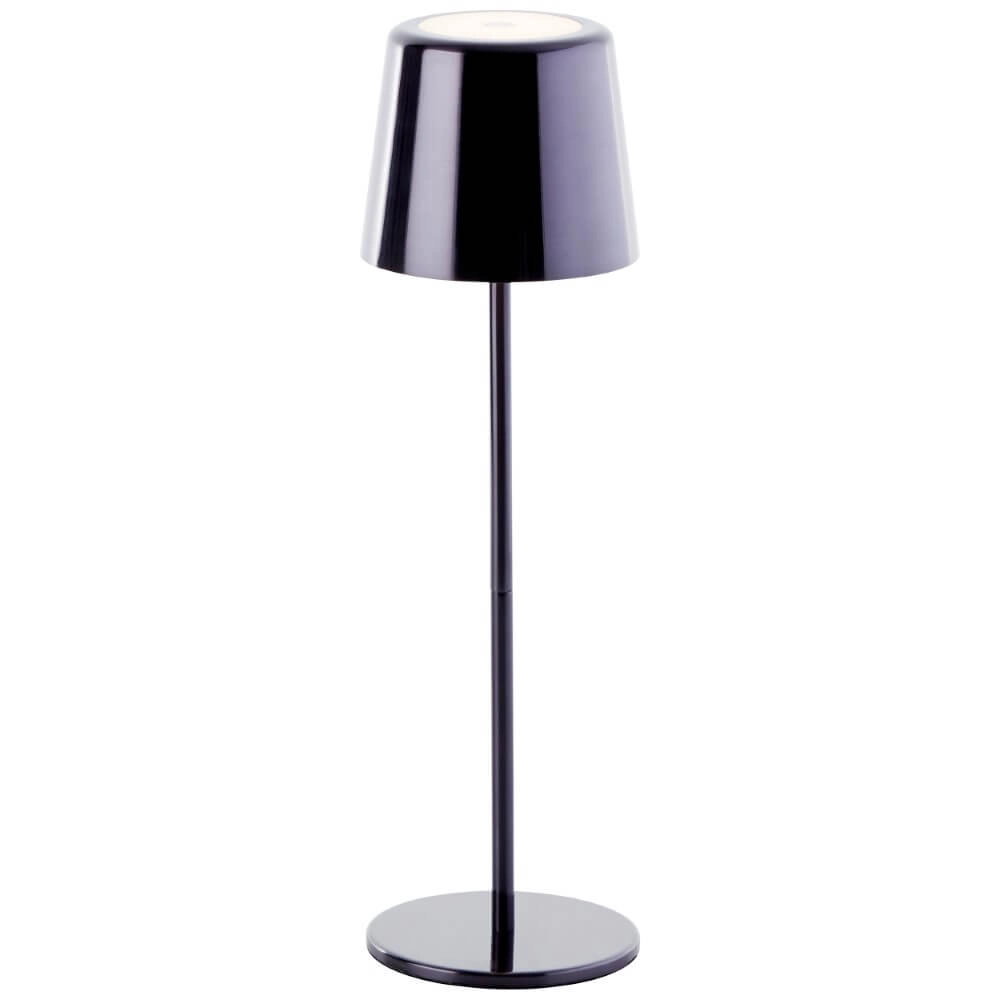 Wiederaufladbare Tischlampe Xaana Schwarz Brilliant 4004353444869