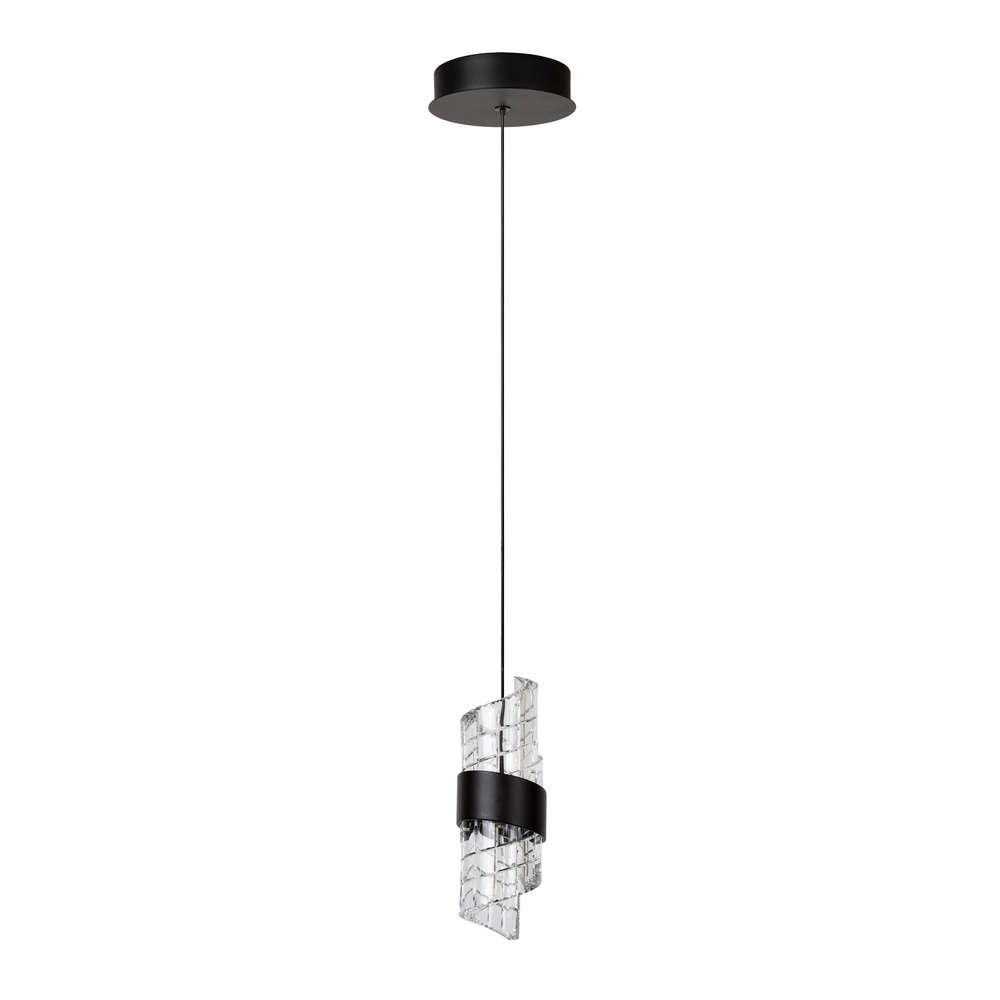 Design-Pendellampe Kligande schwarze Ø 13 cm
