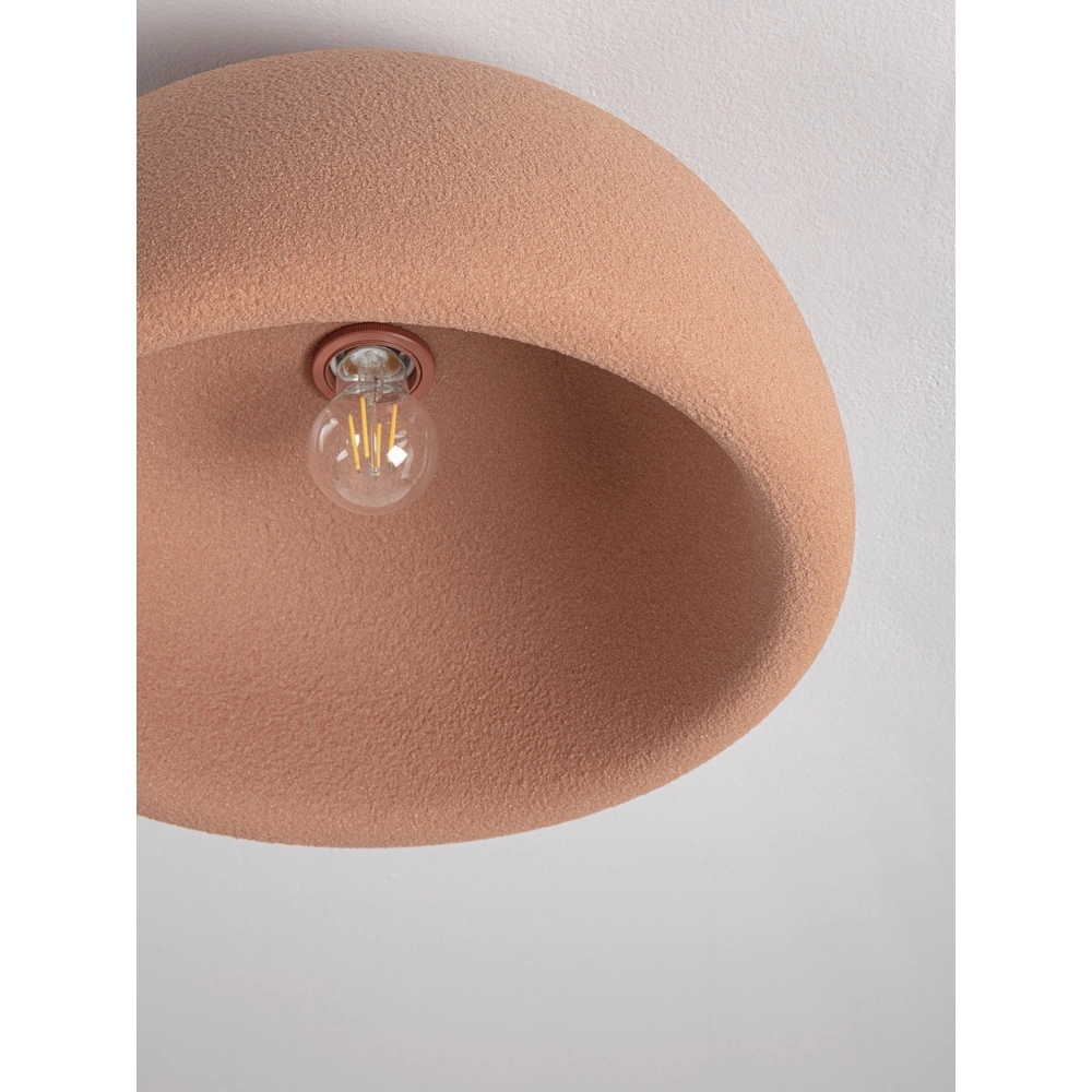 Moderne Deckenlampe Davo Terrakotta Ø 43 cm Lyora 5212017495709