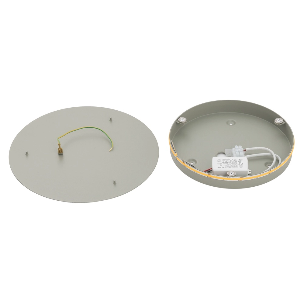 Design-Wandlampe Ring salbeigrün Ø 25 cm Lyora 5903139126625