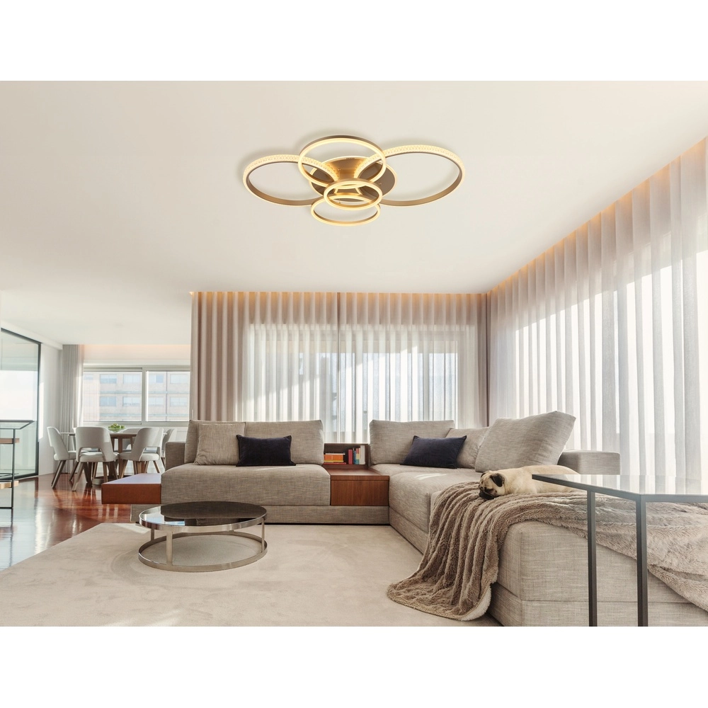 Deckenlampe Lorelei Champagner Globo 9007371487165