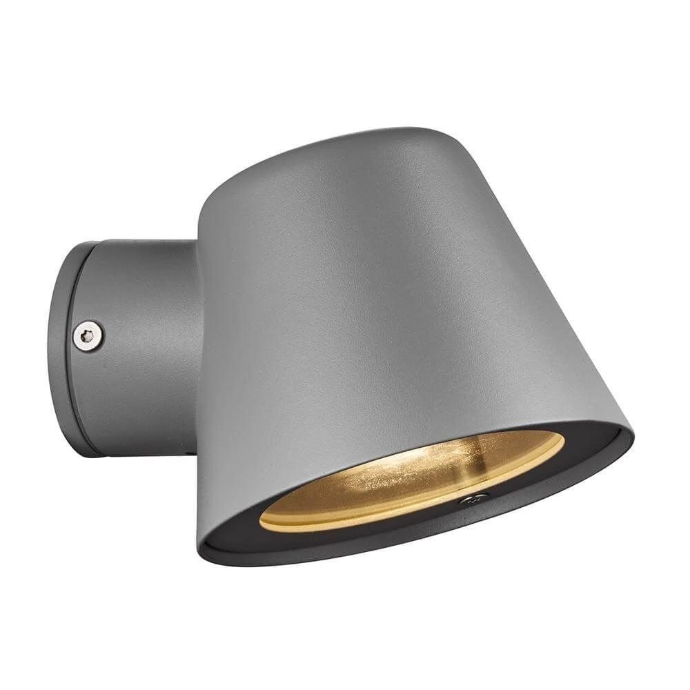 Design-Wandleuchte Aleria grau