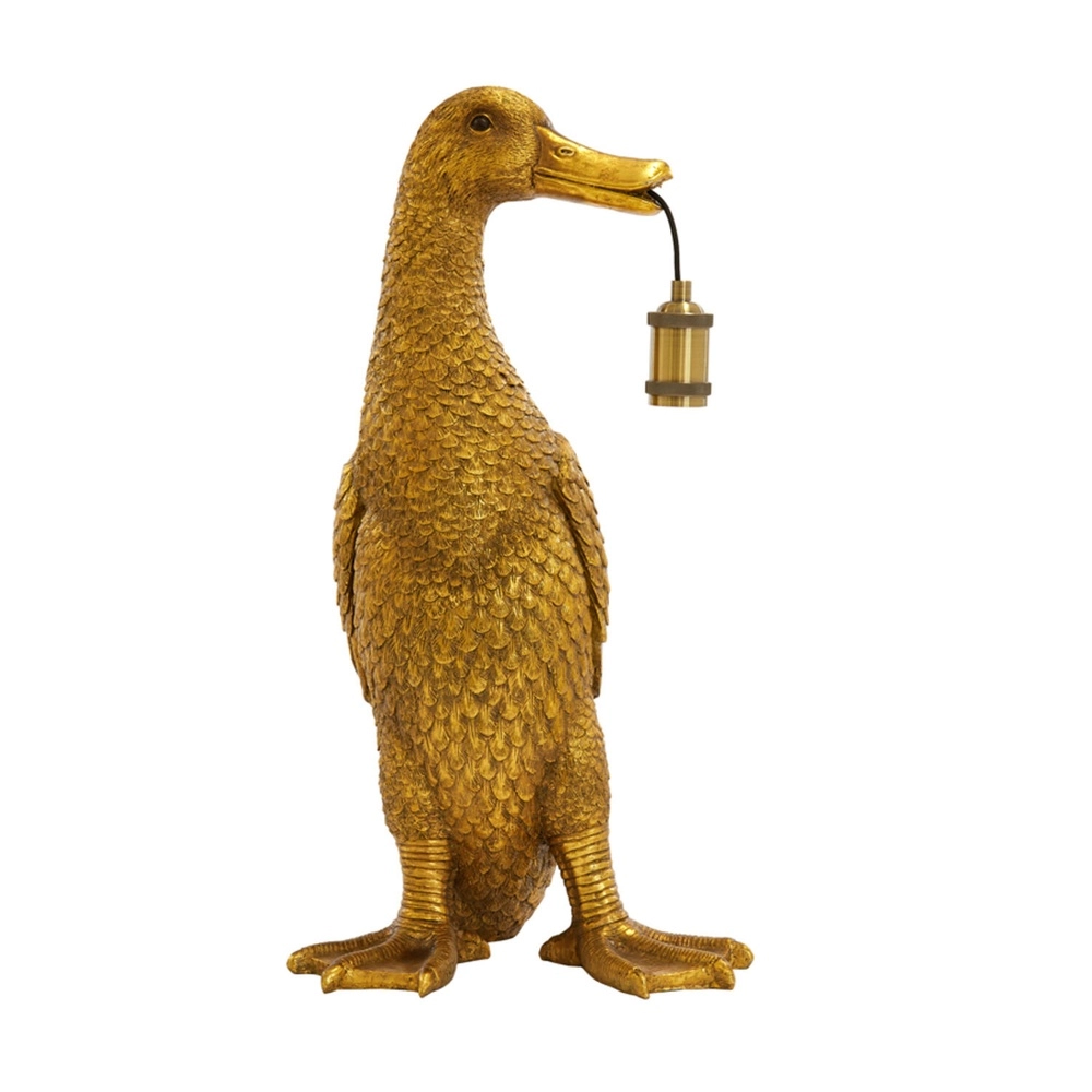 Tischlampe Duck Entenbronze 65 cm