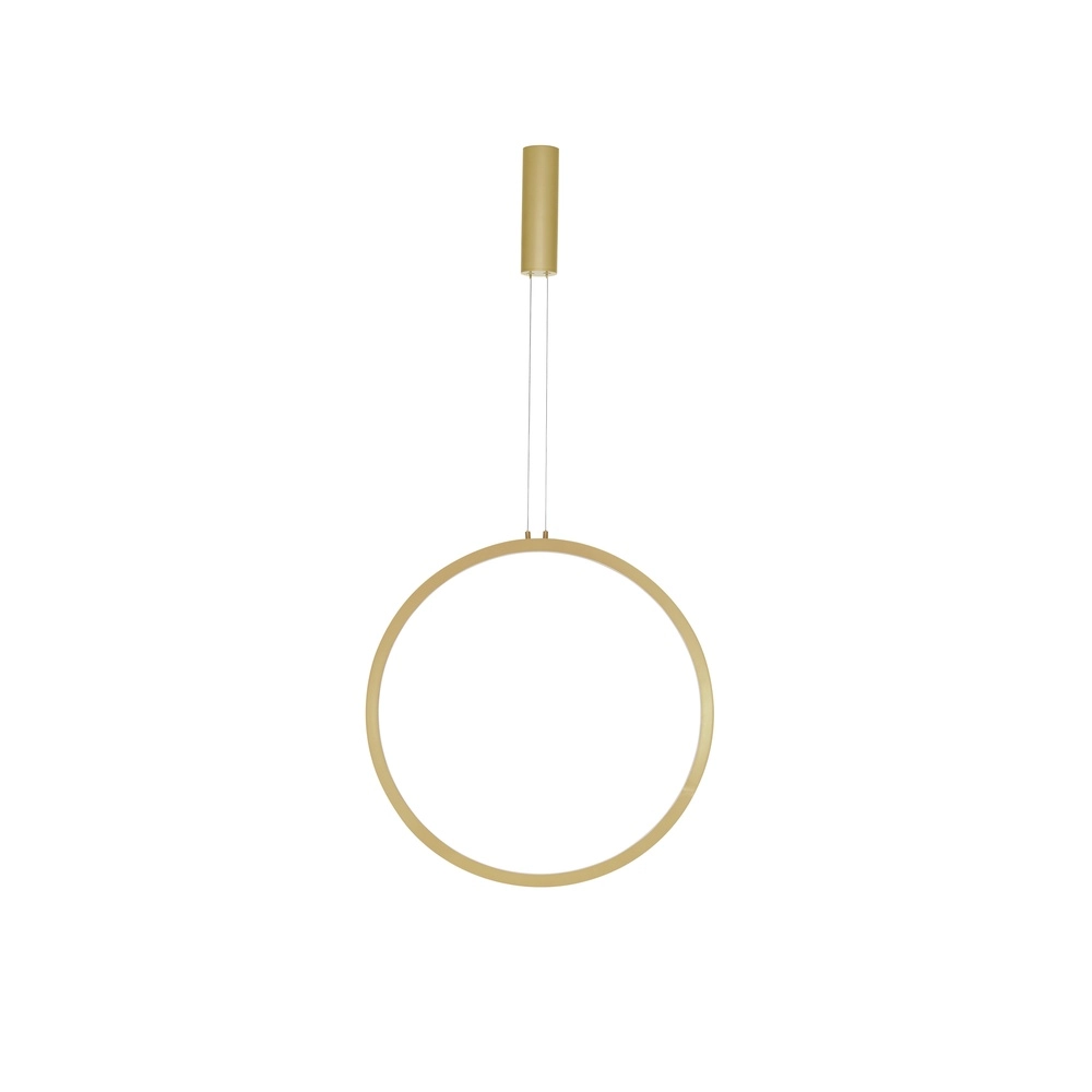 Runde Pendelleuchte Change Ø 60cm gold Lyora 5212017437303
