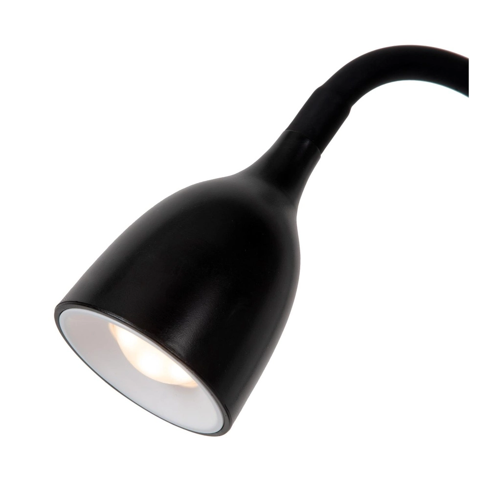 Schwarze Schreibtischlampe Milo LED 3,2W Lucide 5411212185891
