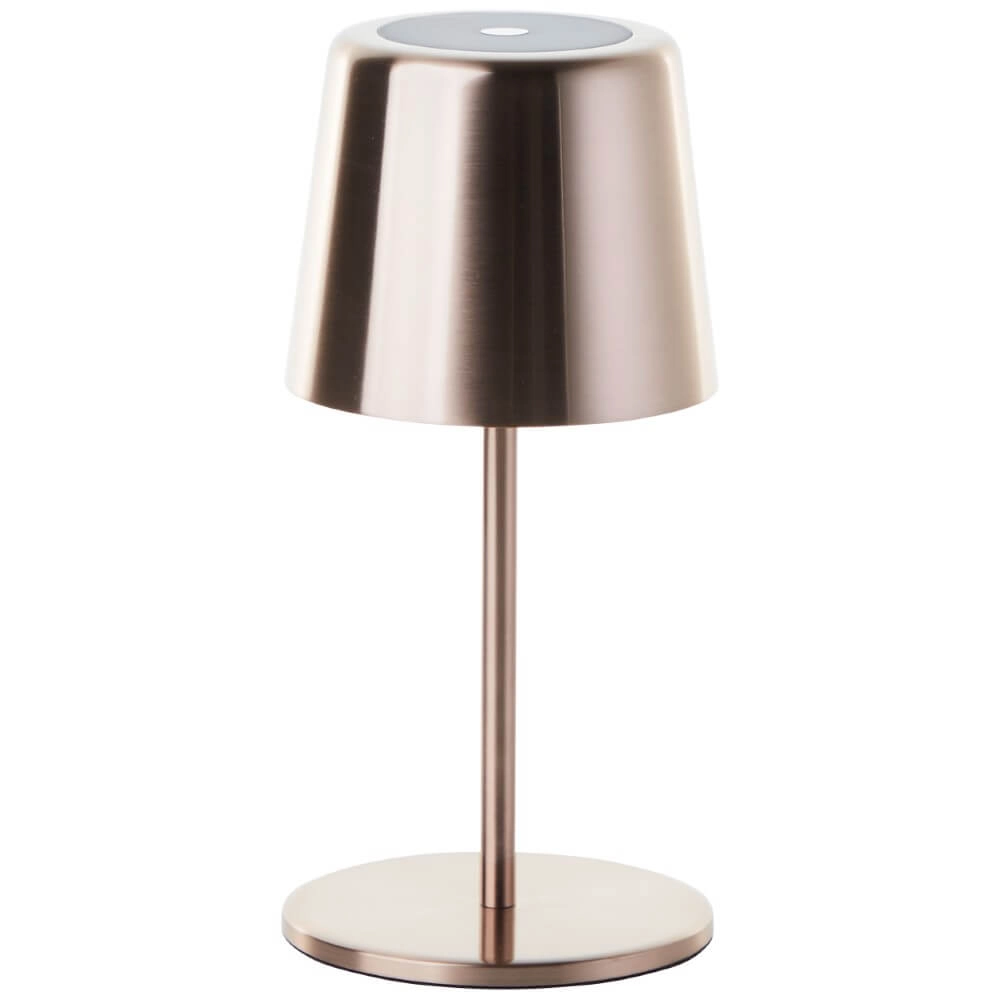 Wiederaufladbare Tischlampe Xaana Kupfer Brilliant 4004353441448