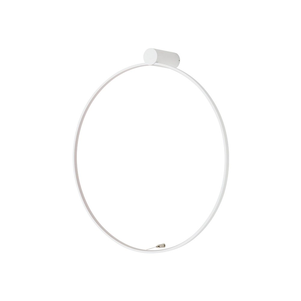 Design-Wandlampe Circolo Led weiße Ø 60cm