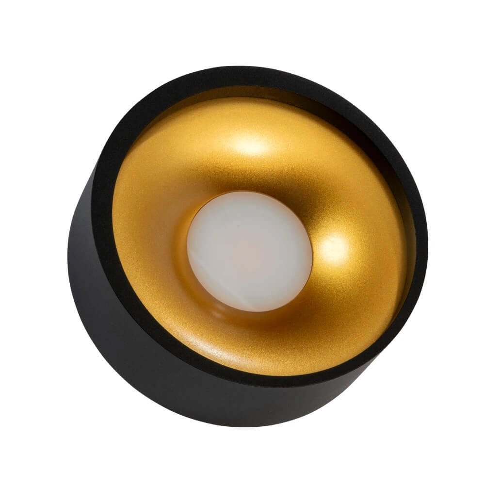 LED-Deckenstrahler Orlando schwarzes gold Artdelight 8720701100039