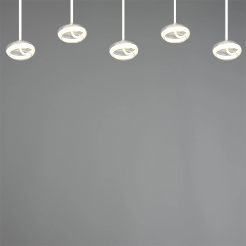 5-Licht-Design Pendellampe Tarsia Weiß Trio 4017807683400