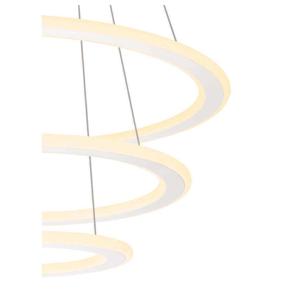 Design-Pendelleuchte One Flat weiß SLV 4024163288392