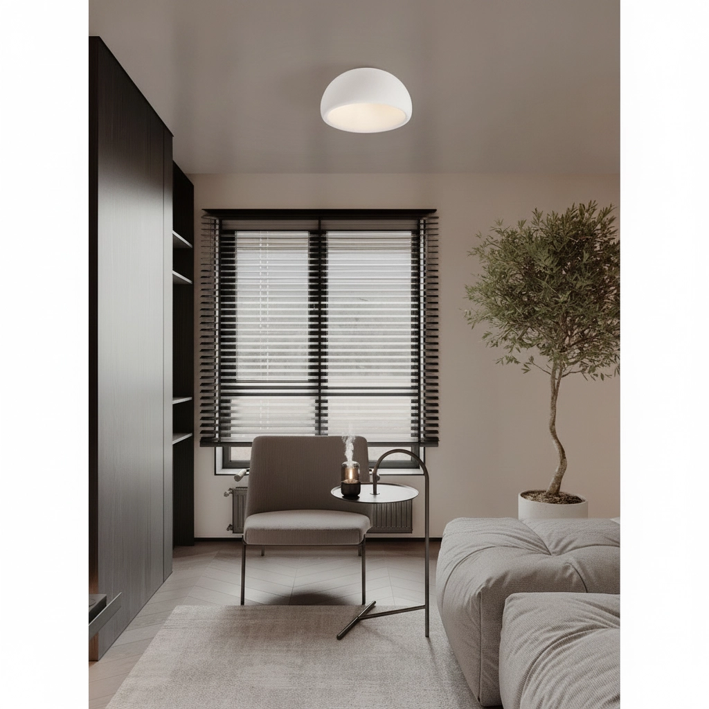 Moderne Deckenlampe Davo weißer Ø 50cm
