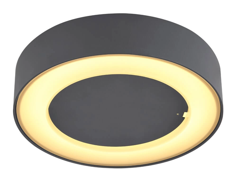 Anthracite ceiling lamp Sura for outside Globo 9007371416141