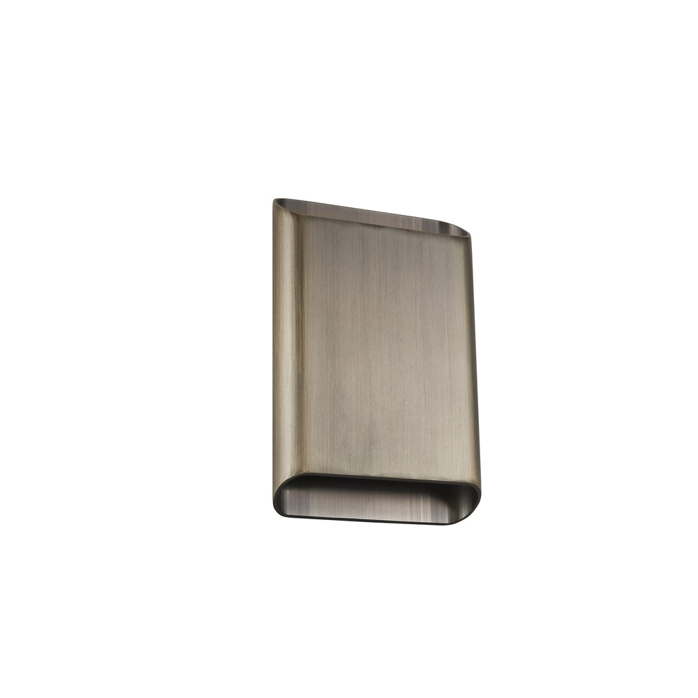 Moderne Wandlampe Alex Up & Down Bronze