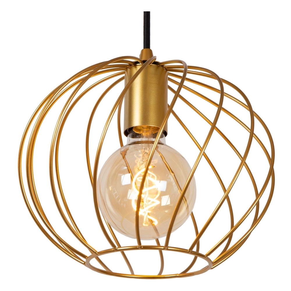 3-Licht Pendellampe Danza Gold Lucide 5411212211545