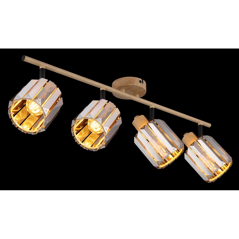 Deckenlampe Run 4-Licht Globo 9007371507986