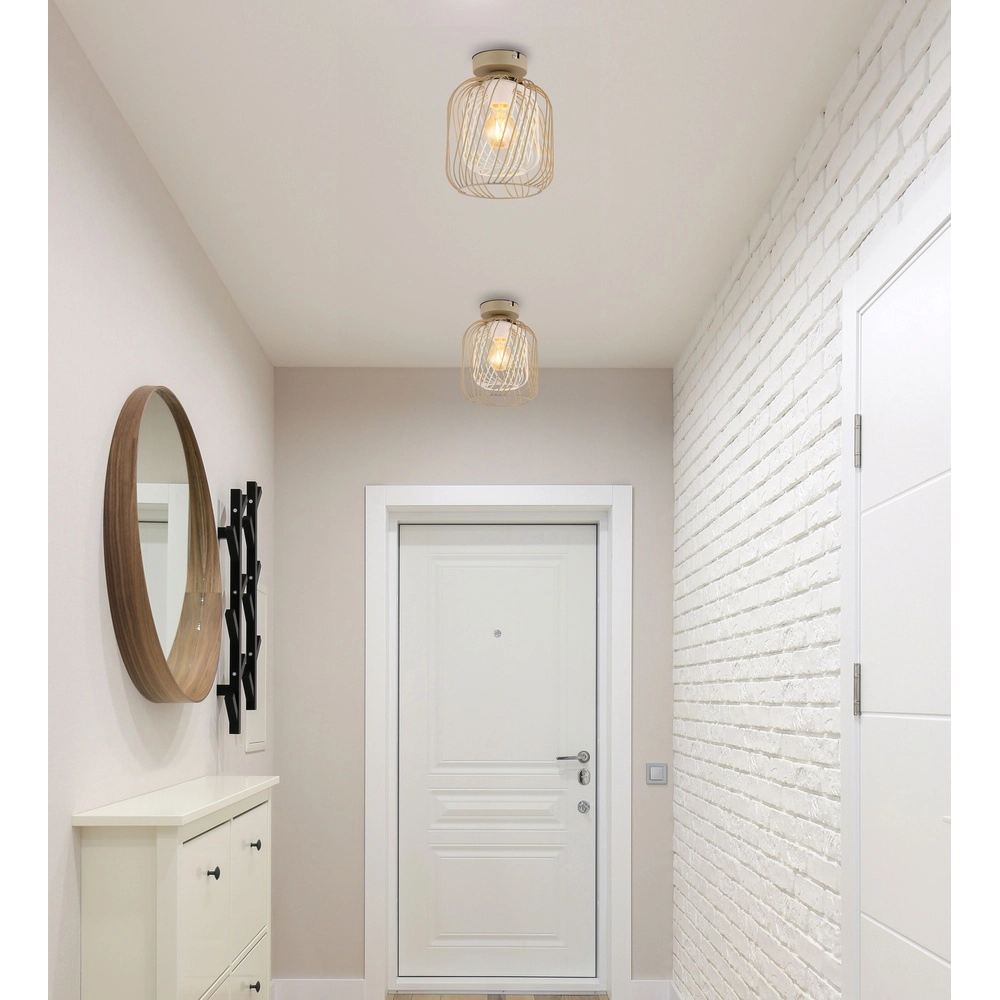Deckenlampe Dichti sandbraun Globo 9007371533336