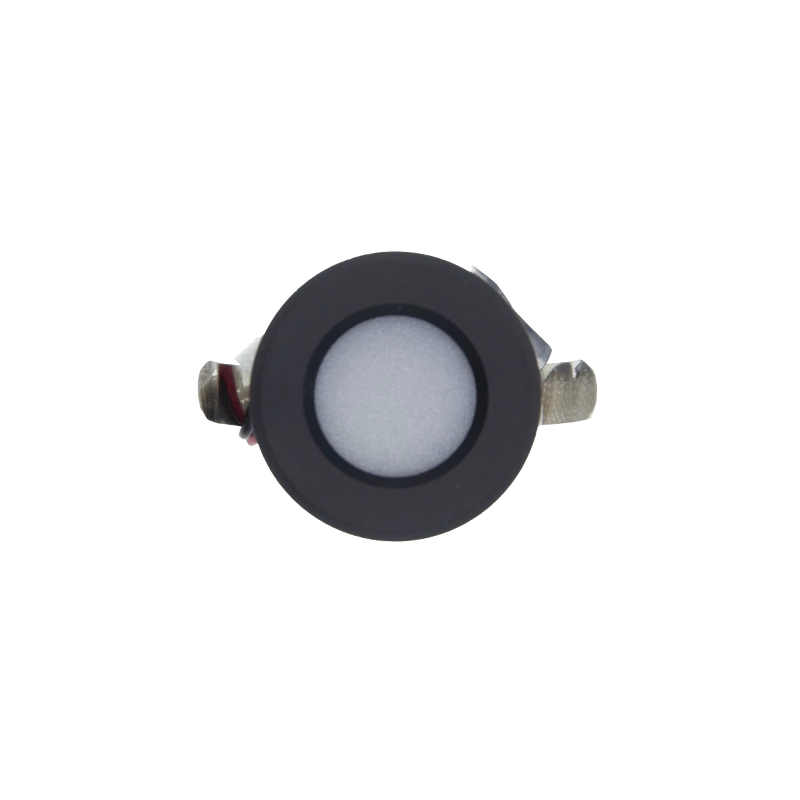 Kleiner Einbaustrahler Minex schwarz - IP44 Vtac 8720701271487