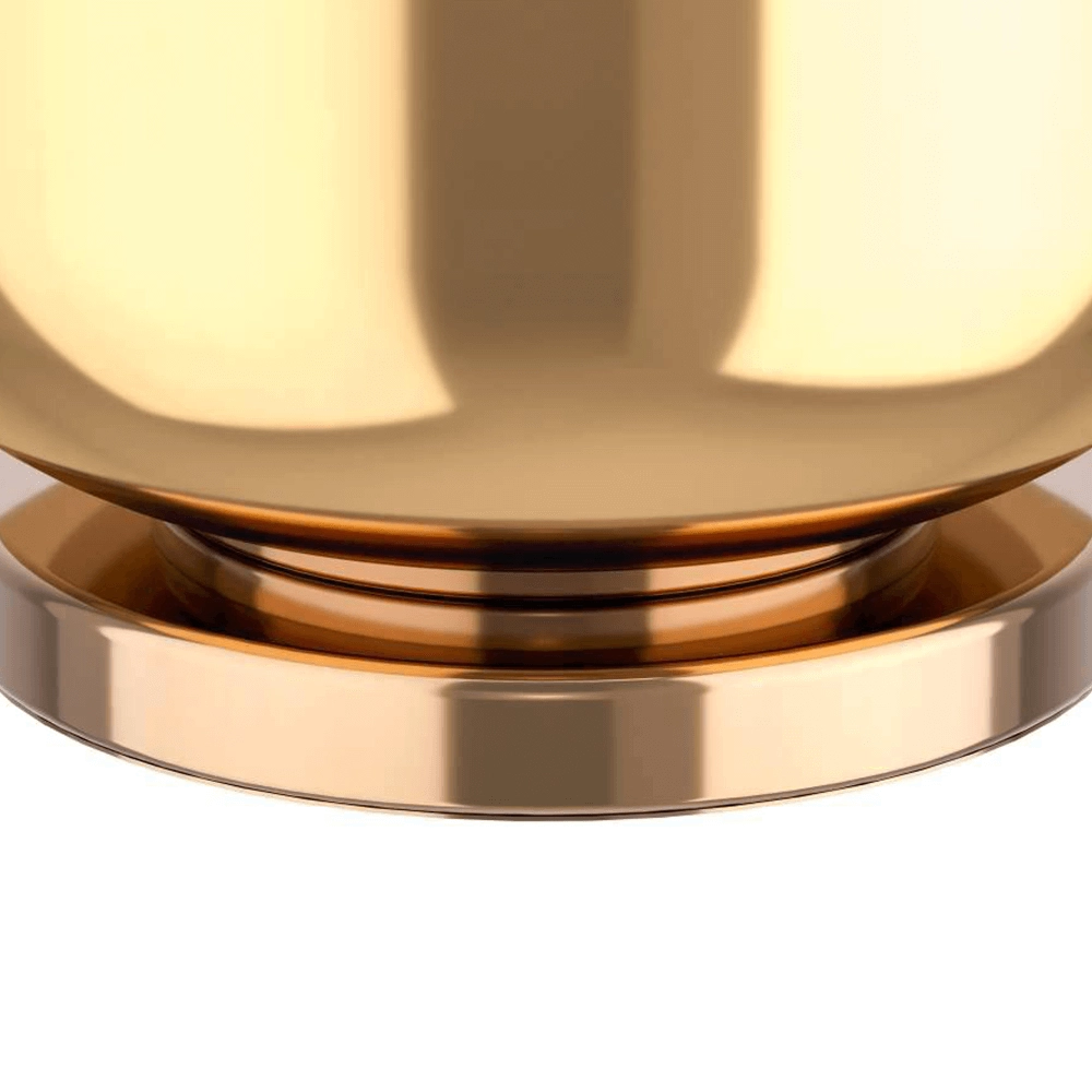 Goldene Tischlampe Maryvilla mit Glas Eglo 9008606244577