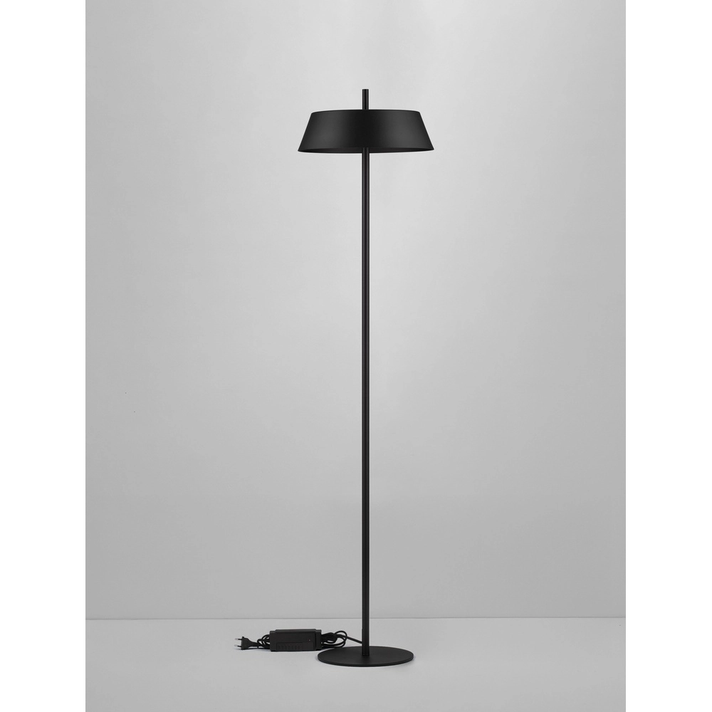 Elegante Stehlampe Velio Schwarzes Design Lyora 5212017489029