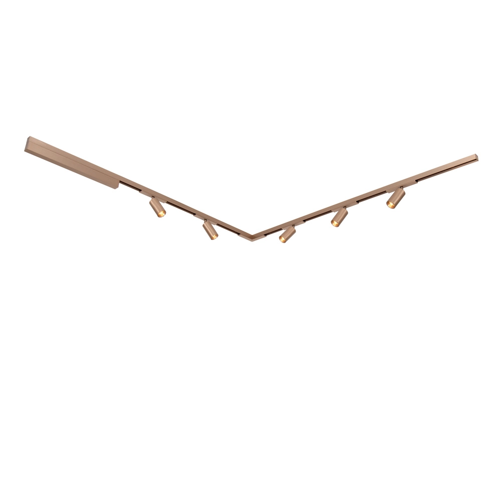 1-Meter-Schiene einphasig Linial Champagner Premium by Lucide 5411212551955