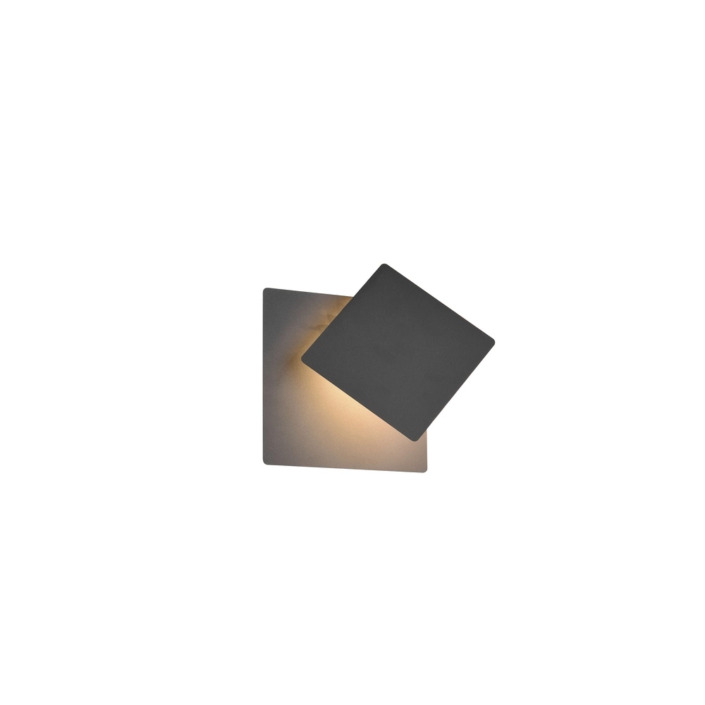 Moderne Wandlampe Mio Schwarz Trio 4017807673203