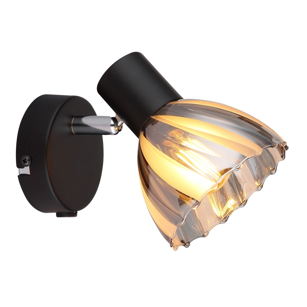 Wandlampe Zachery Schwarz