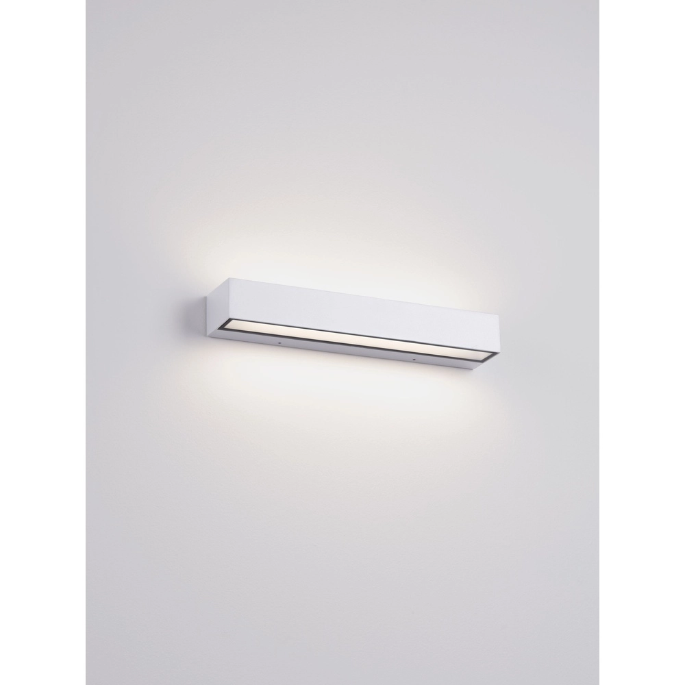 Elegante Wandlampe Lane weiß 36cm - 28W