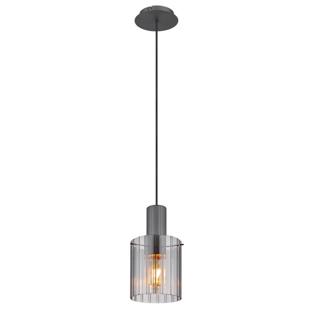 Pendelleuchte Tulivar Design Rauchglas