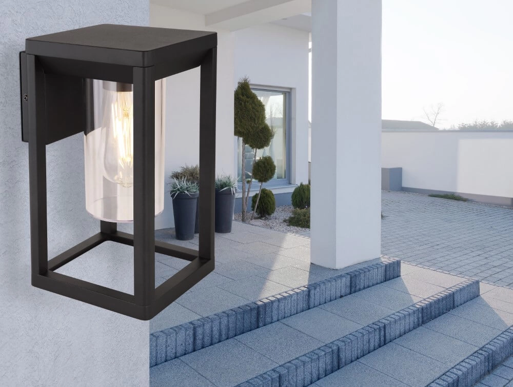 Black outdoor lamp Candela Globo 9007371403509